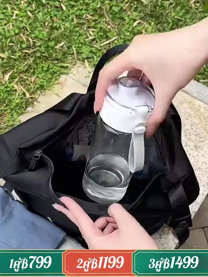 กระเป๋าสะพายหลังแยกใส่ของแห้งและของเปียกความจุใหญ่