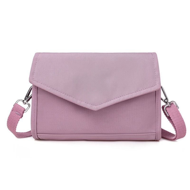 มีสีหลายชนิดให้เลือกได้ กระเป๋าสะพายข้างเบากันน้ำแฟชั่นสำหรับผู้หญิง