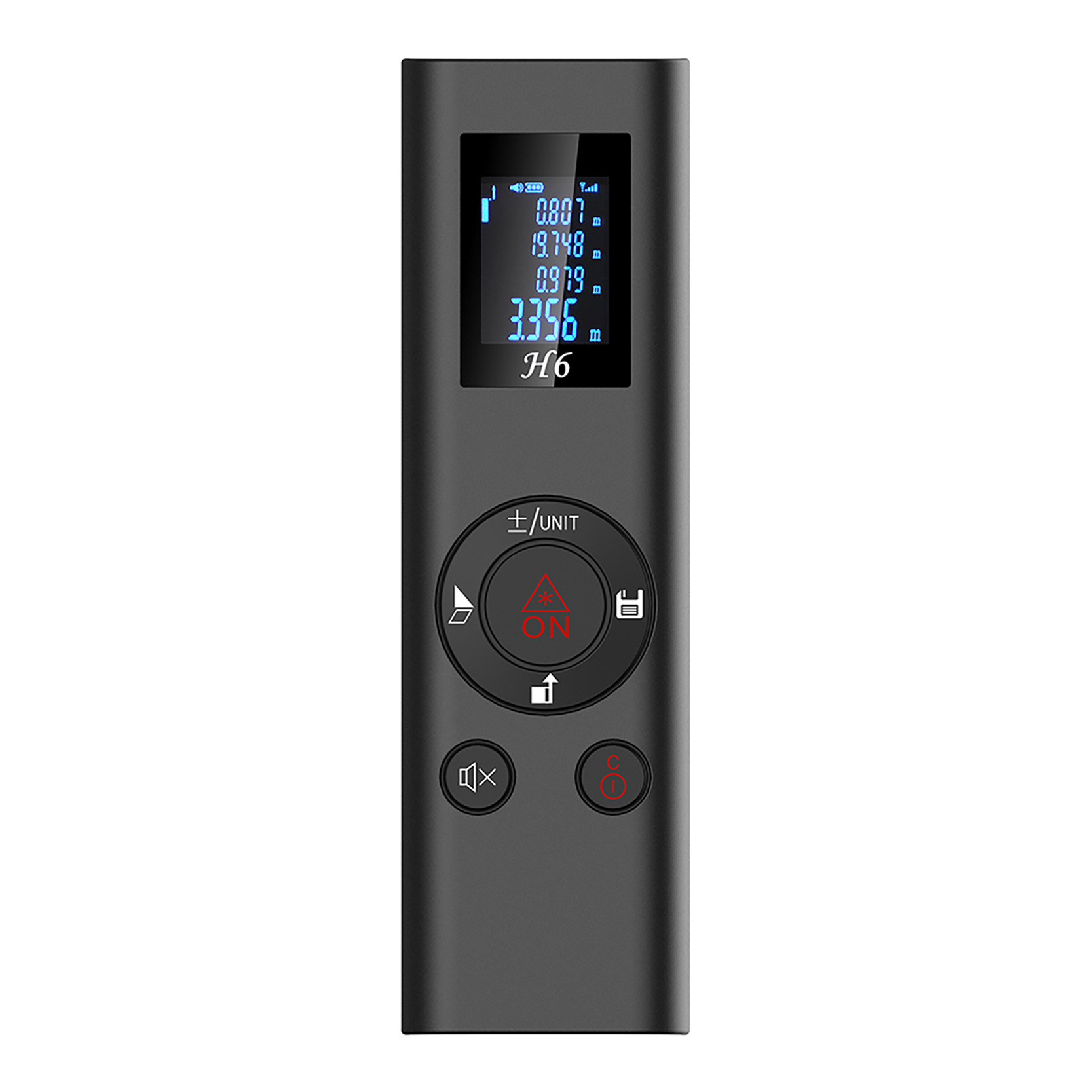 เครื่องวัดระยะเลเซอร์อัจฉริยะ 40เมตรแบบมือถือ