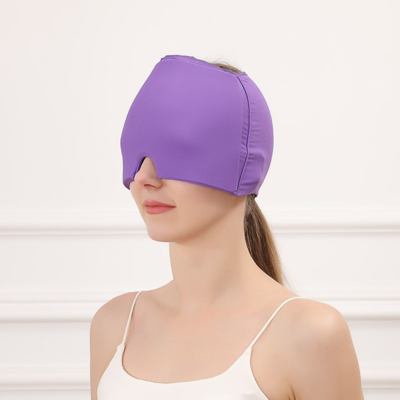 ผ้าปิดตาครอบหัว แบบเจล ประคบเย็น