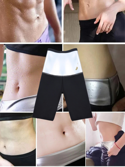 กางเกงเก็บพุงไร้รอยต่อเผาผลาญไขมัน