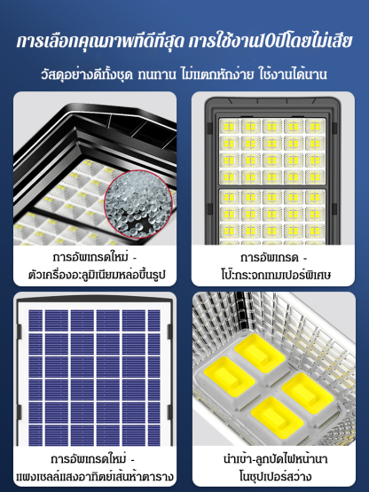 【การส่องสว่างทั้งถนน】ไฟพลังงานแสงอาทิตย์ในครัวเรือน