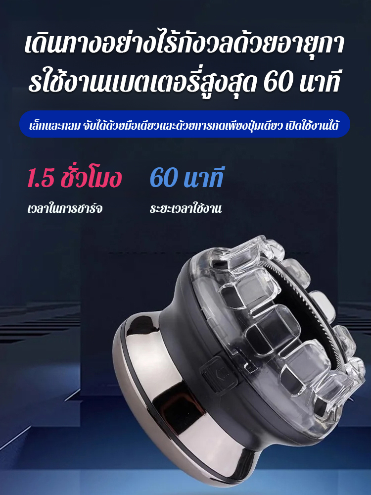 เครื่องตัดผมจานบินอัตโนมัติเต็มรูปแบบ