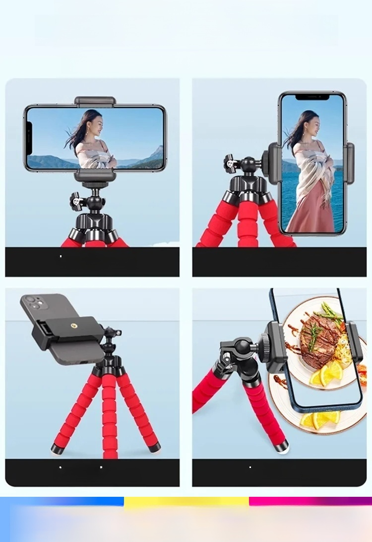 [อุปกรณ์ถ่ายภาพ] ขาตั้งโทรศัพท์มือถือปลาหมึก