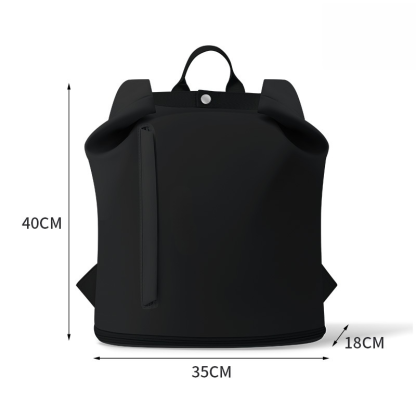 กระเป๋าสะพายหลังแยกใส่ของแห้งและของเปียกความจุใหญ่