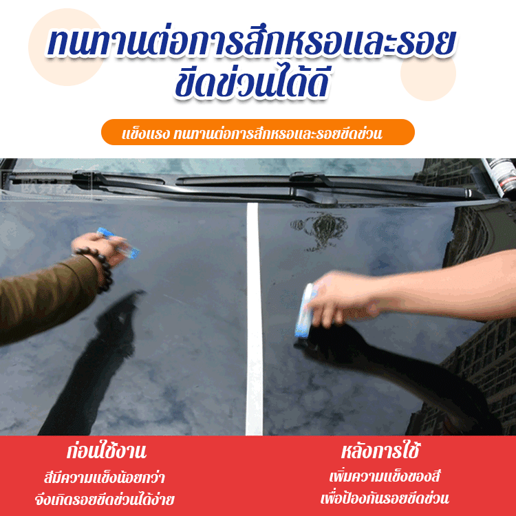【หนึ่งขวดใช้ได้หลายอย่าง】น้ำยาเคลือบแก้วอเนกประสงค์สำหรับรถยนต์