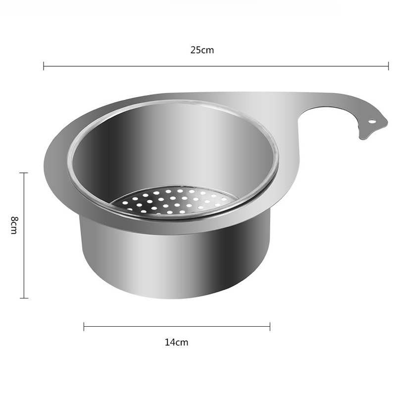 【การกรองมีประสิทธิภาพ】ตะกร้าสแตนเลส 304