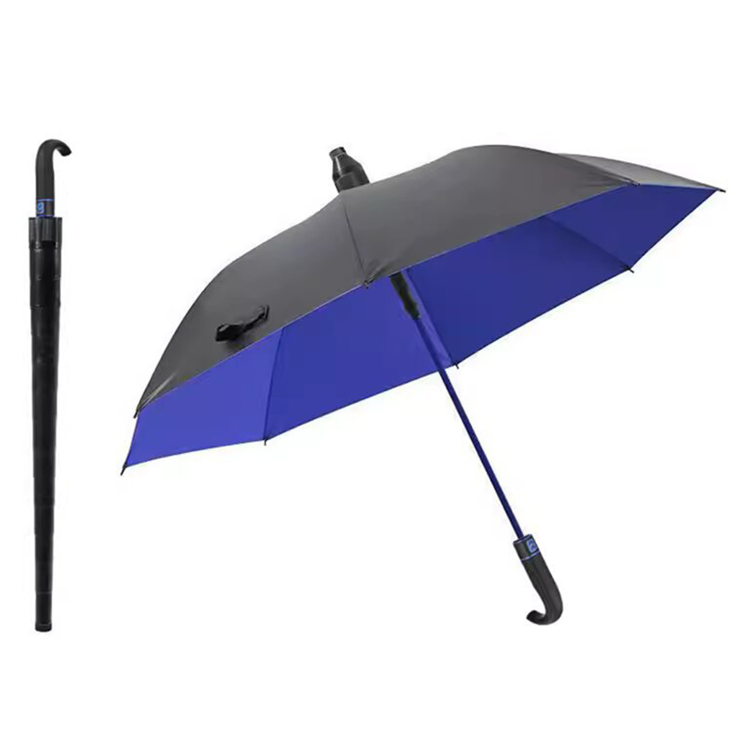 ร่มกันพายุฝนสองชั้นพับได้อัตโนมัติ
