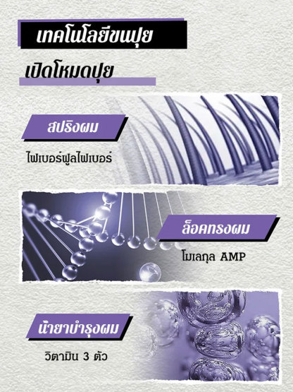 สเปรย์ฉีดผม ล็อคหน้าม้า ยกโคน สร้างวอลลุ่มให้เส้นผม