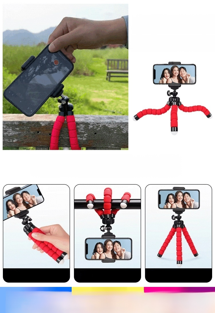 [อุปกรณ์ถ่ายภาพ] ขาตั้งโทรศัพท์มือถือปลาหมึก