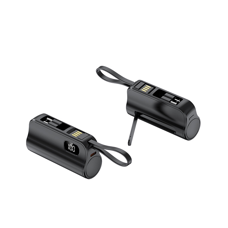 พาวเวอร์แบงค์มินิจอแสดงผลดิจิตอลปลั๊กสามขา