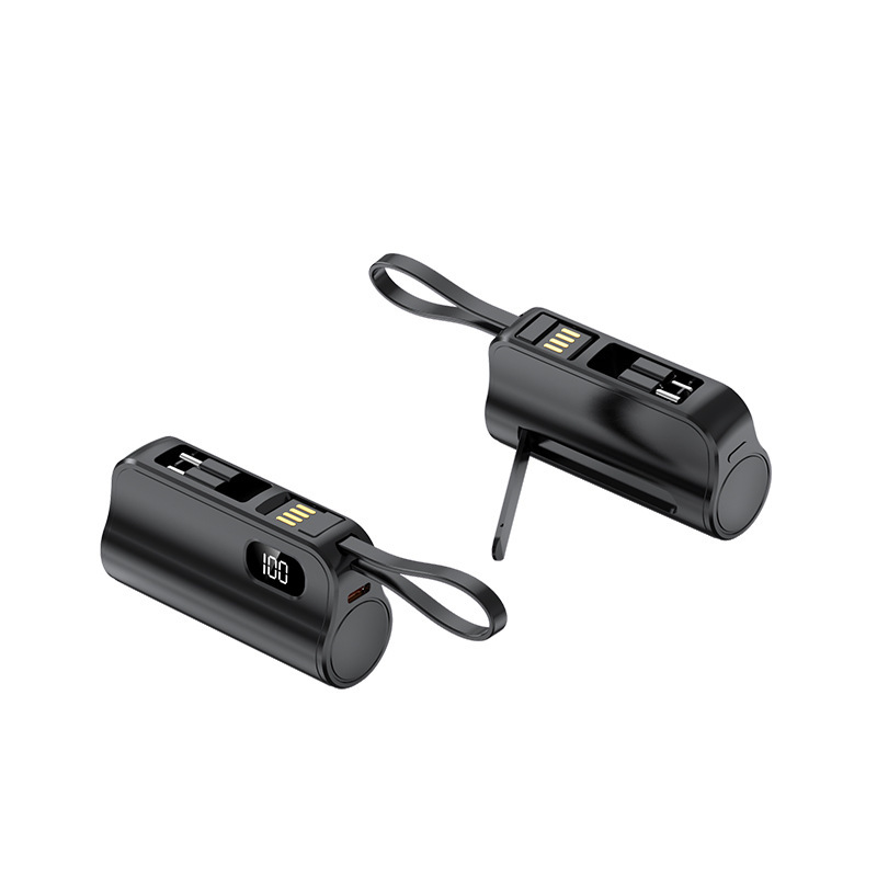 พาวเวอร์แบงค์มินิจอแสดงผลดิจิตอลปลั๊กสามขา