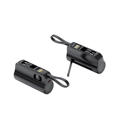 พาวเวอร์แบงค์มินิจอแสดงผลดิจิตอลปลั๊กสามขา