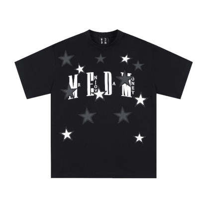 Stars Print Logo Tee