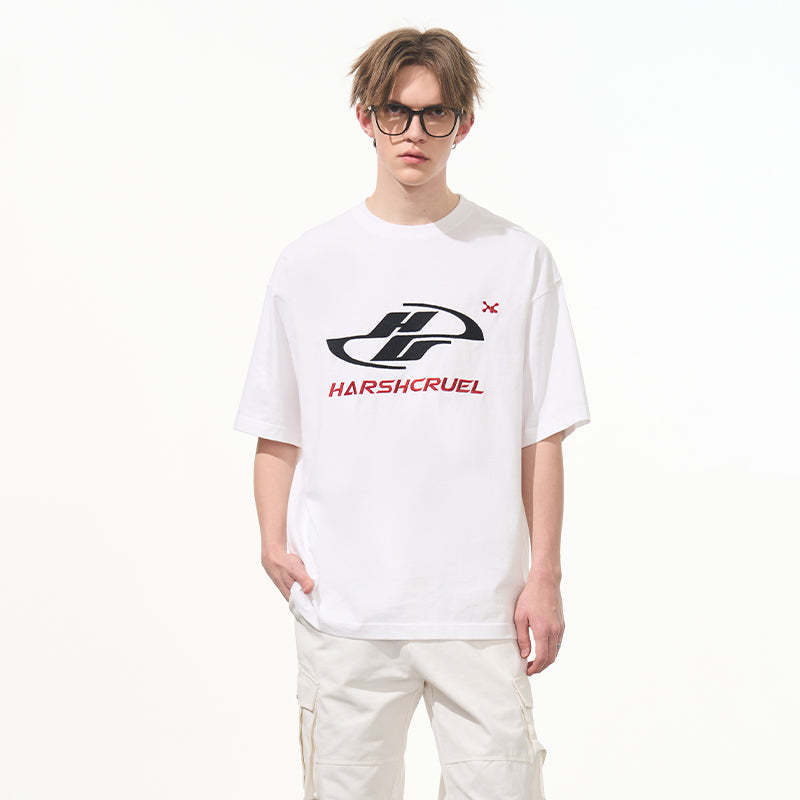 Dynamic Embroidered Logo Tee