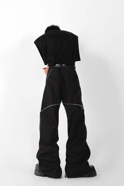 Zipper Slit Trousers - EU Only