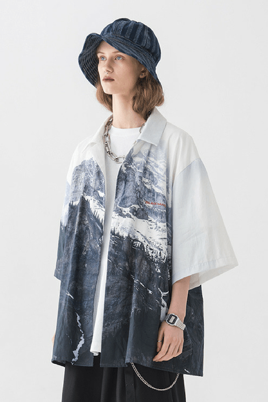 Mountain Cuban Shirt