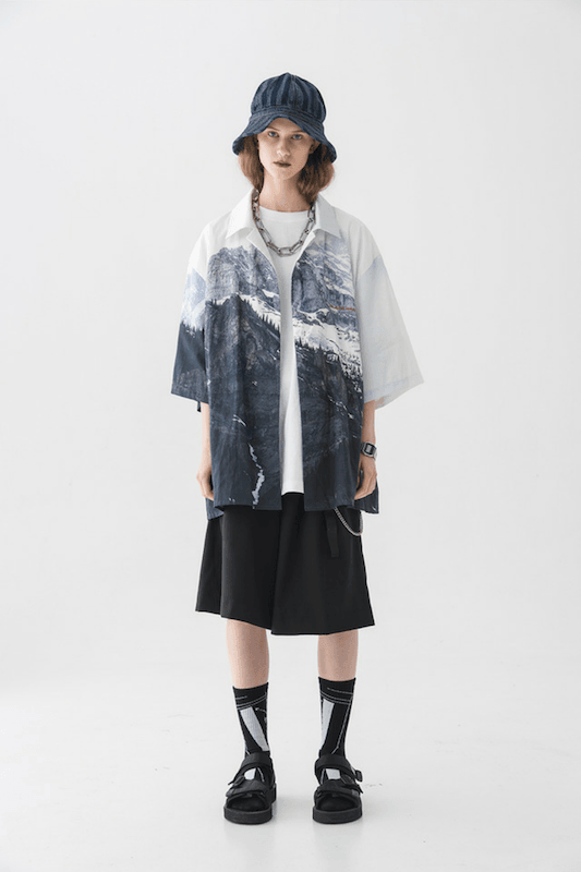 Mountain Cuban Shirt