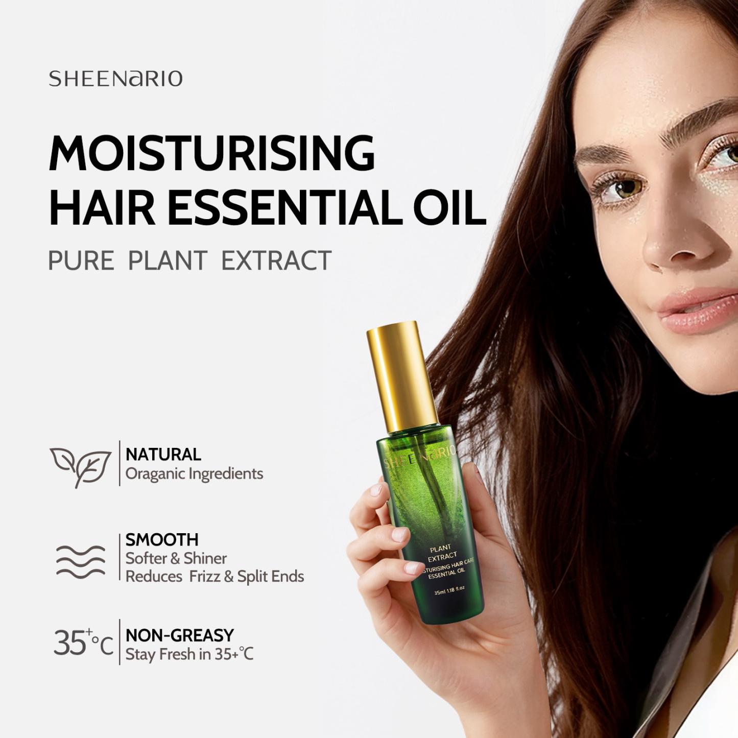 MOISTURISING HAIR ESSENTIAL OIL