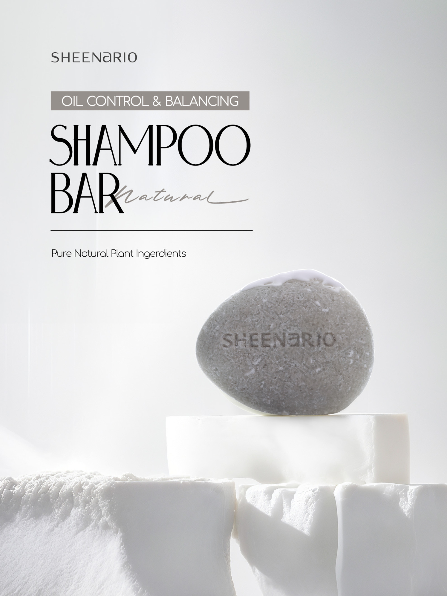 SHEENARIO Oil Control & Balancing Shampoo Bar