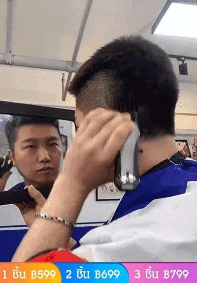 【ทรงผมด้านหลังก็ดูได้ง่าย】กระจกแต่งหน้าพับได้สี่ด้าน