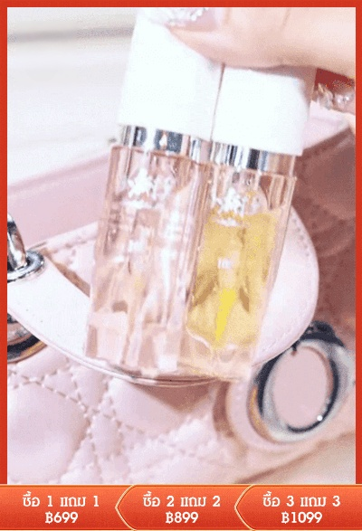 【รุ่นใหม่ในติ๊กต็อก】ลิปออยล์บำรุงริมฝีปากเปลี่ยนสีได้