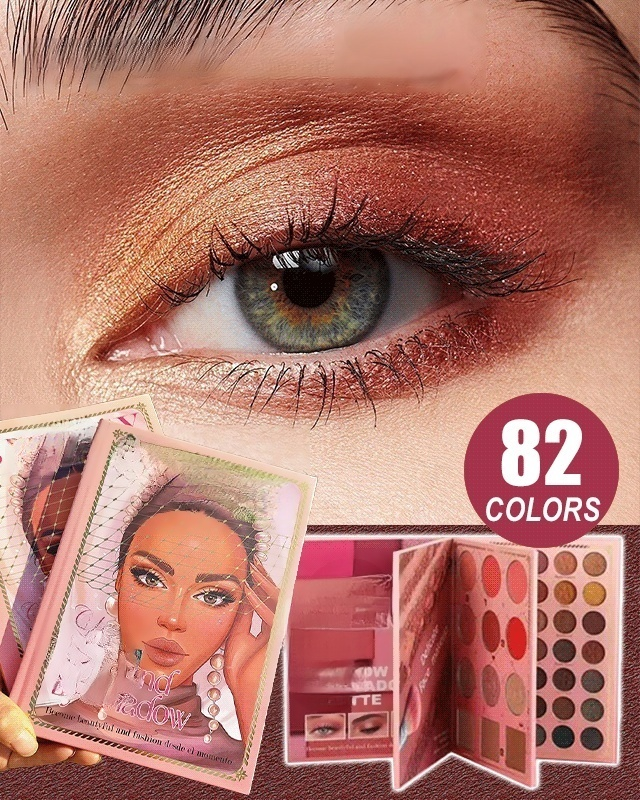 พาเลทอายแชโดว์สามชั้น82สี 