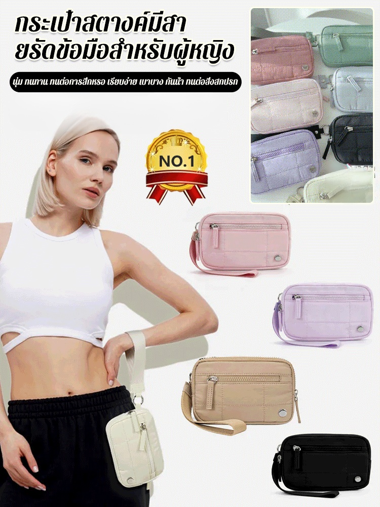 GK-กระเป๋าสตางค์มีสายรัดข้อมือสำหรับผู้หญิง