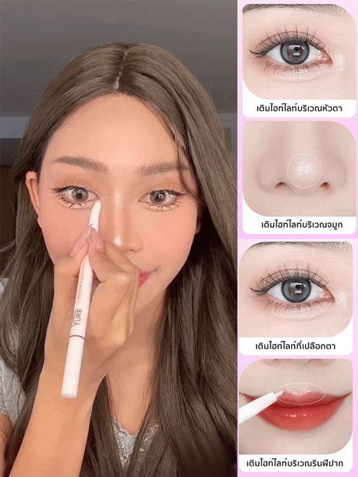 ปากกาเขียนดอลลี่อายสองหัว