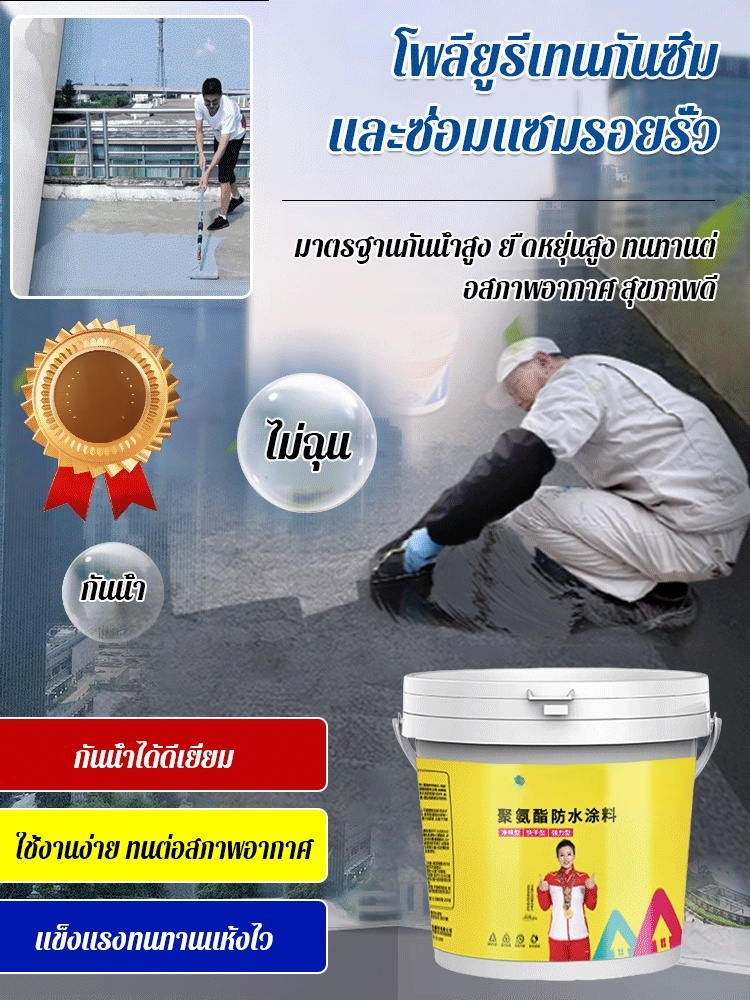 สารเคลือบกันน้ำโพลียูรีเทน