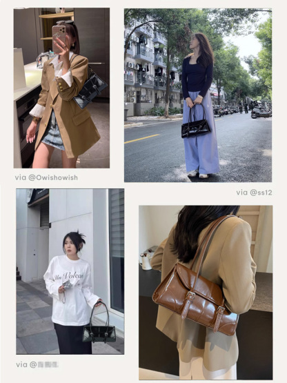 กระเป๋าใต้วงแขนสวยหรู
