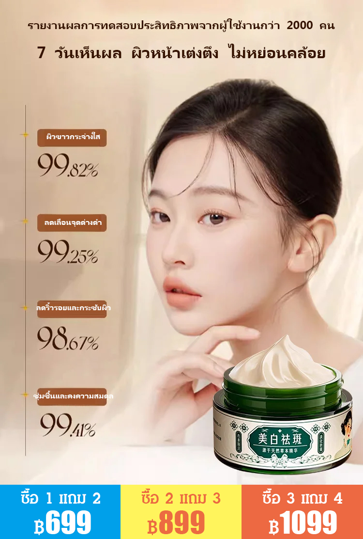 ครีมลดฝ้าบำรุงผิวขาวใส
