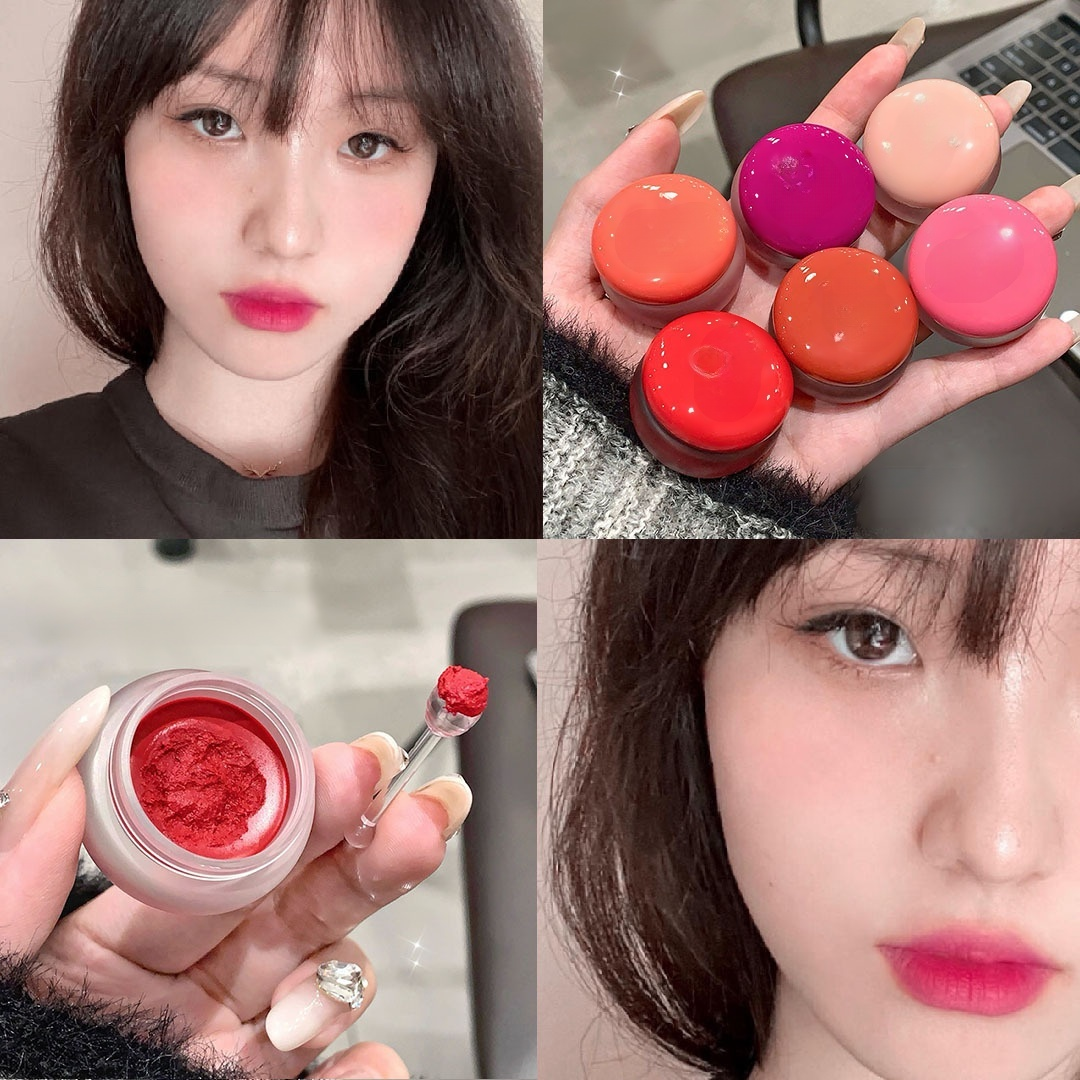 ลิปโคลนทาริมฝีปากและแก้มหน้าแบบใช้ได้หลายแบบ 