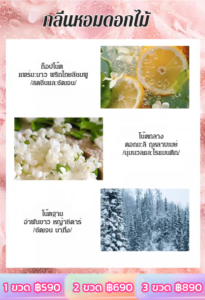 น้ำหอมกลิ่นหอมสดชื่นติดทนนาน