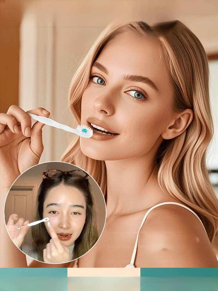 【สิ่งของจำเป็นสำหรับการเดินทาง】แปรงสีฟันขนนุ่มแบบใช้แล้วทิ้ง