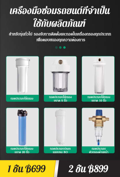 【ถอดง่าย】ประแจซ่อมรถยนต์อเนกประสงค์