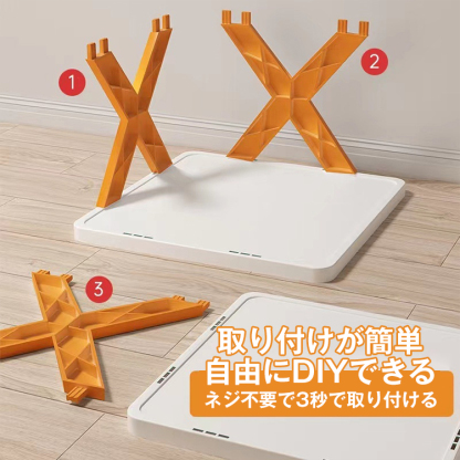 家庭用折りたたみシューズラック