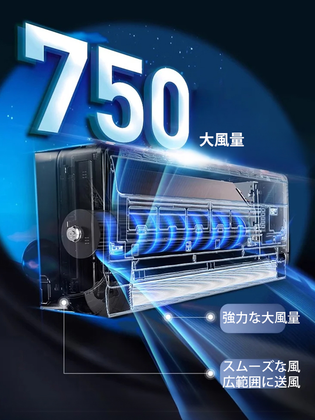 壁掛け式移動可能エアコン