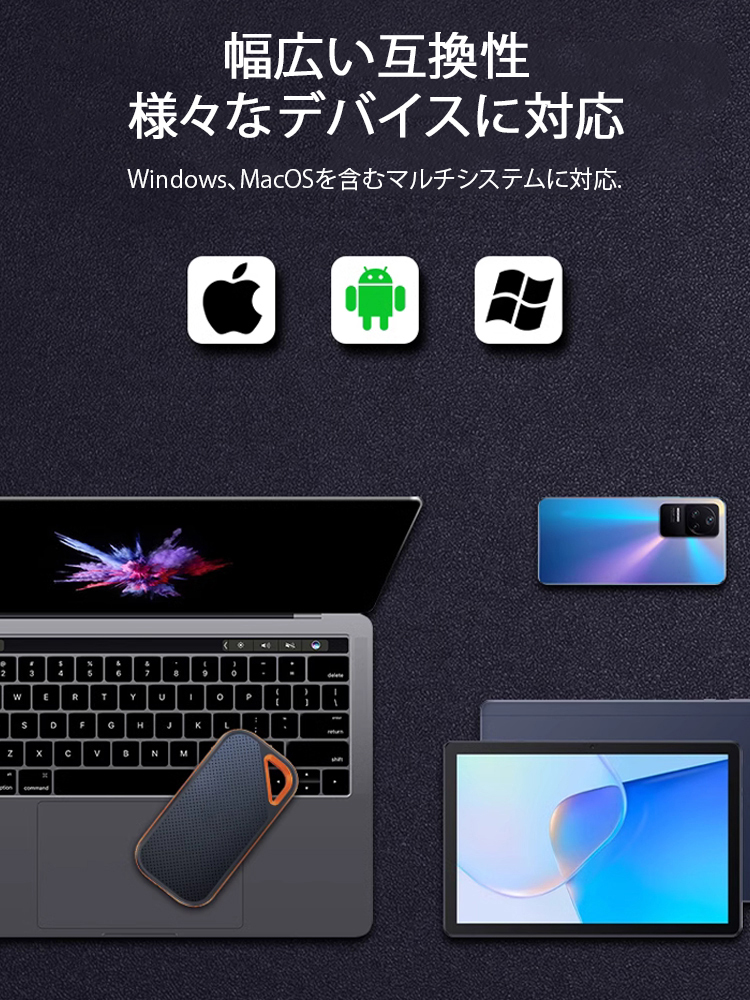高性能外付けSSD