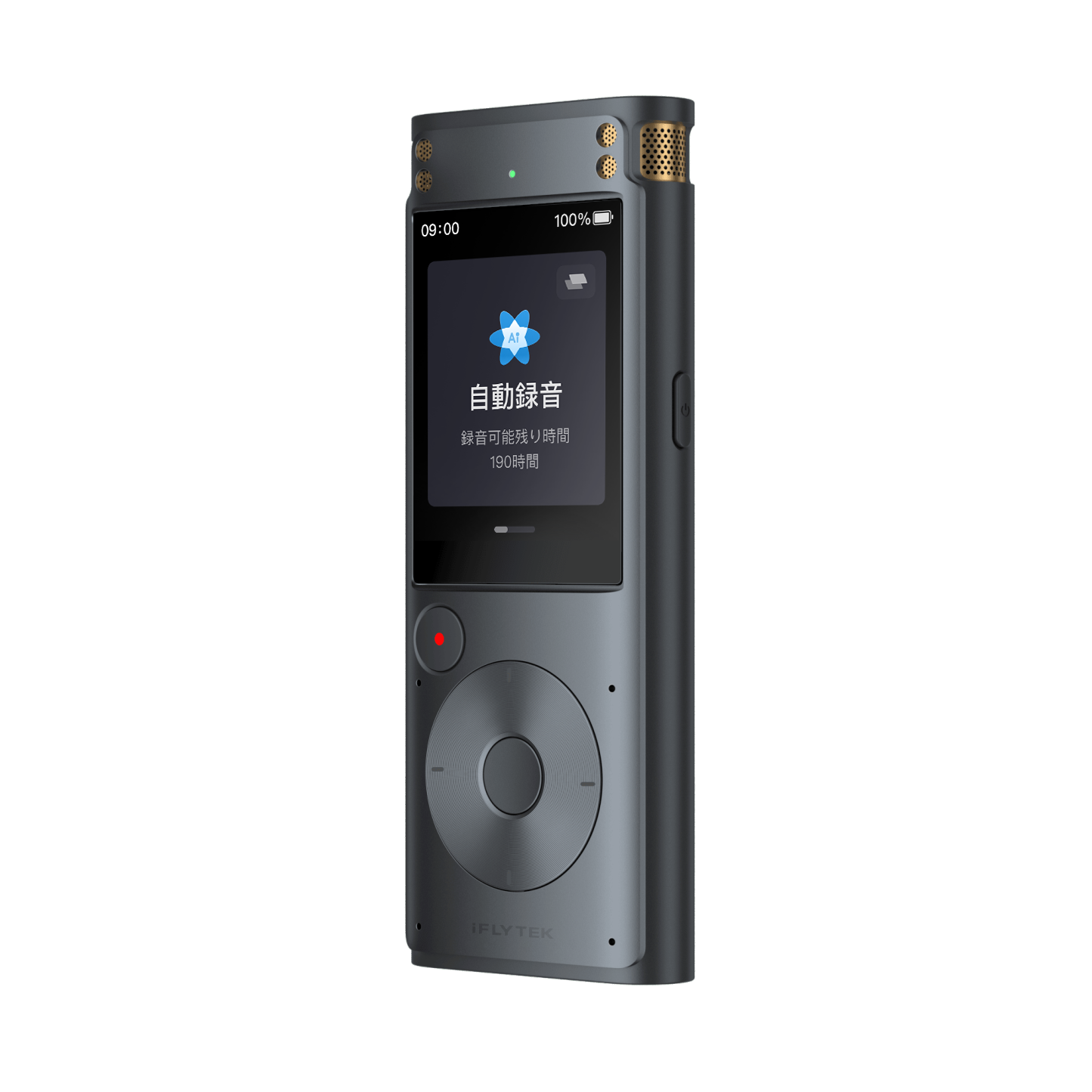 iFLYTEK VOITER SR302 Pro AIライティングレコーダー 黒/文字 iFLYTEK VOITER SR302 Pro AIライティングレコーダー 黒/文字