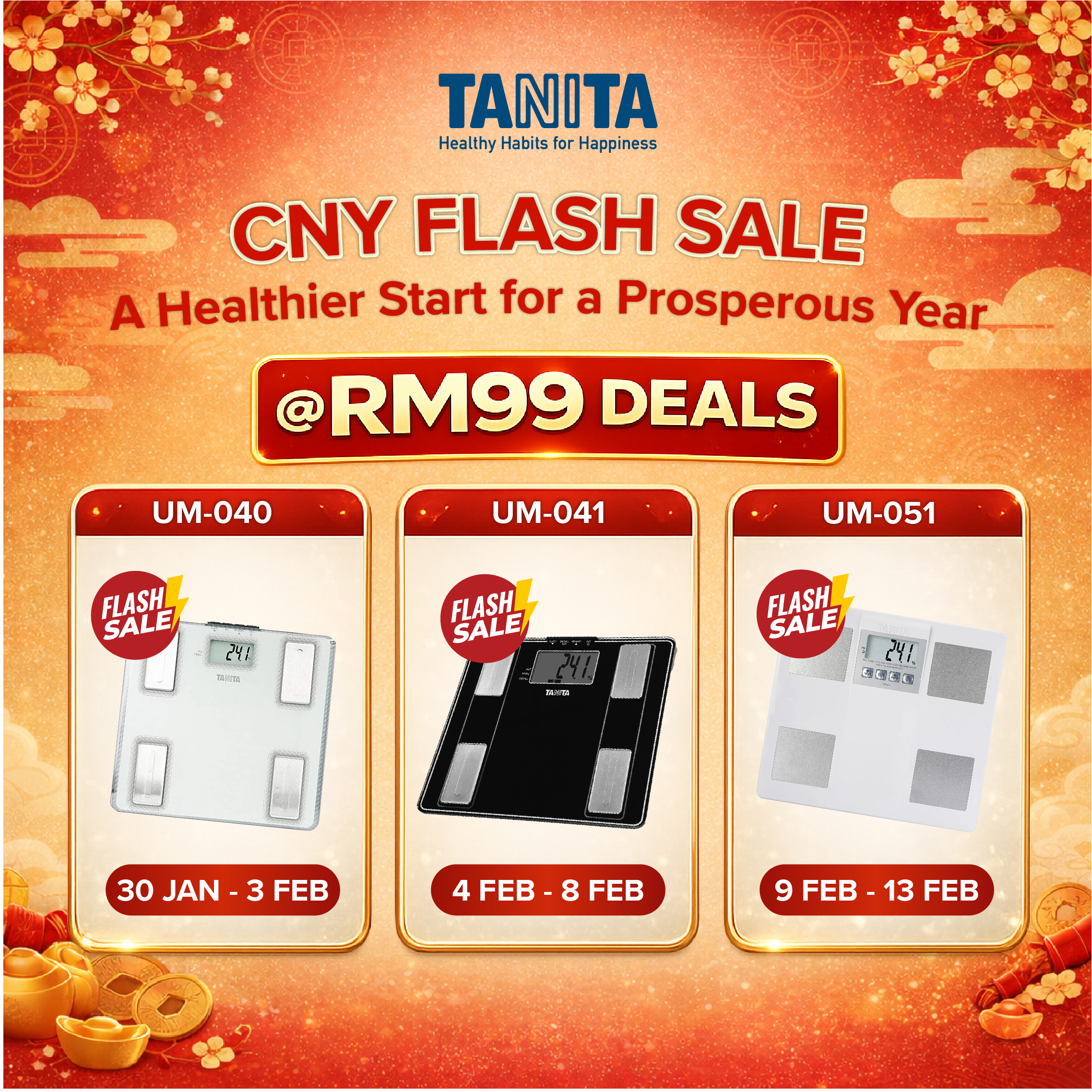 A Healthier Start for a Prosperous Year @ RM99 Deals