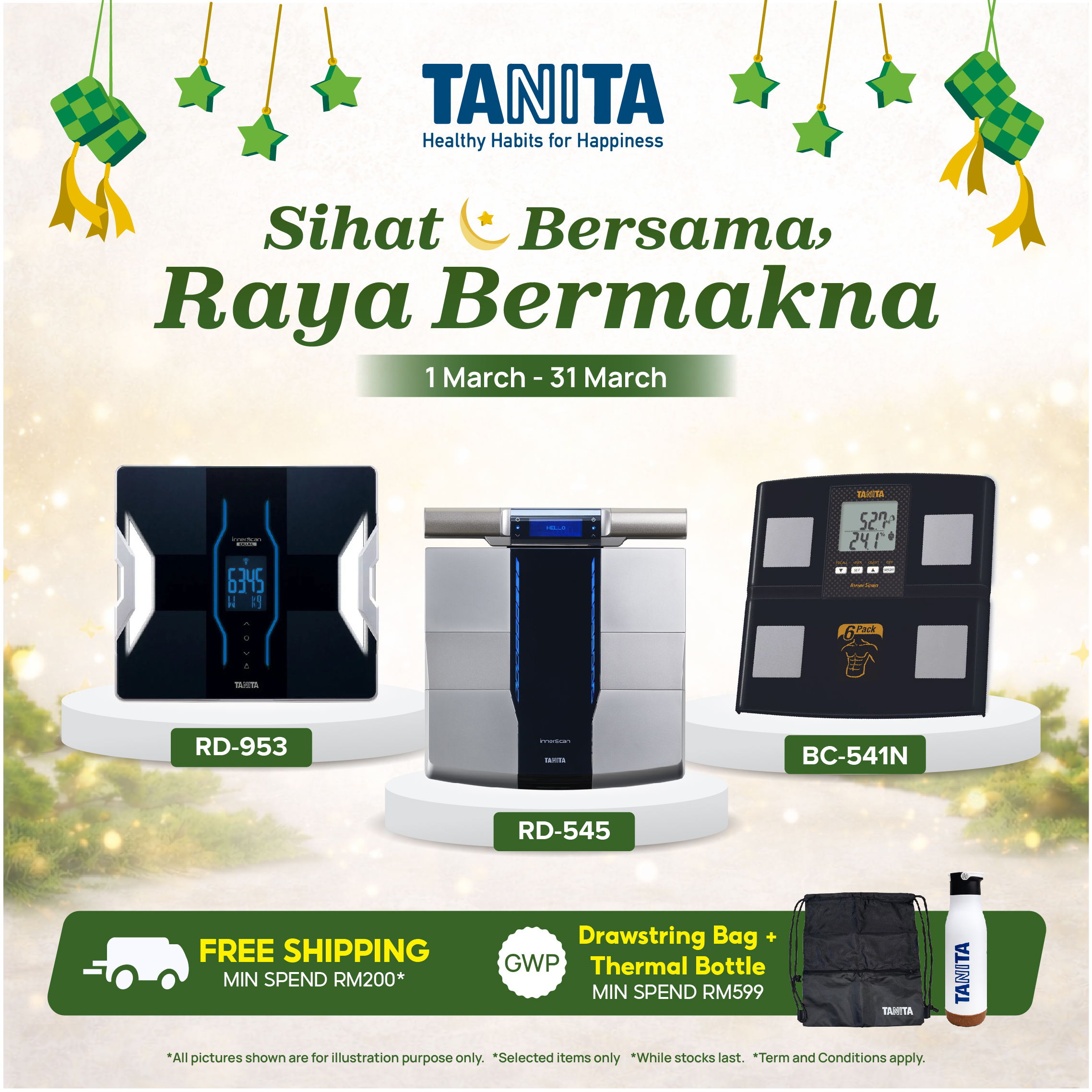 Sihat Bersama, Raya Bermakna