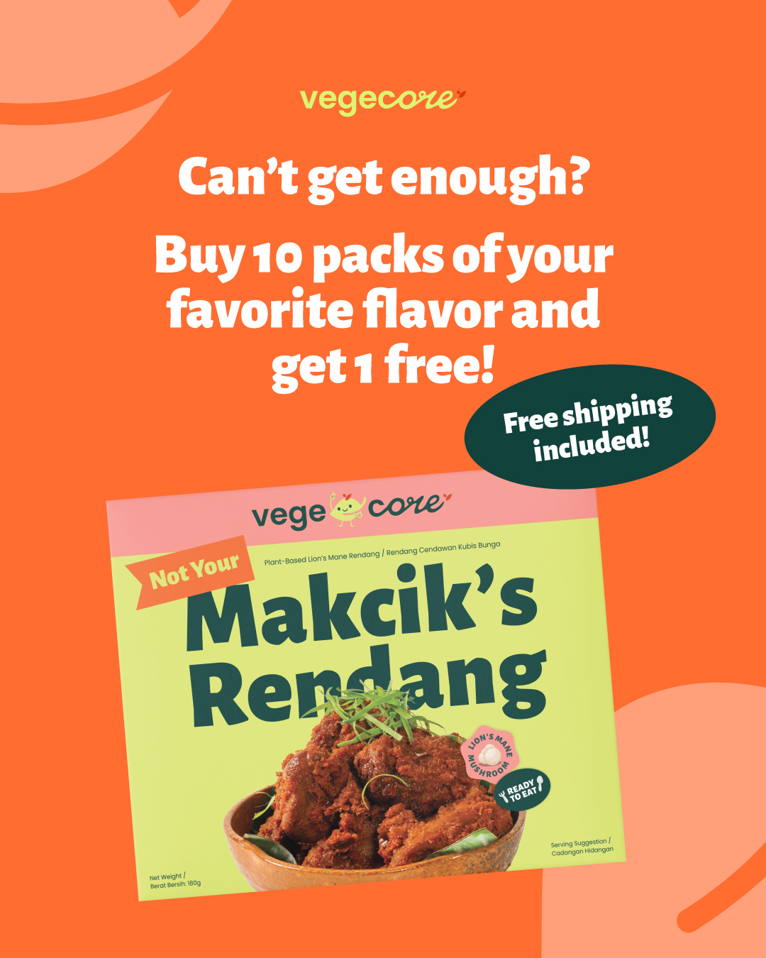Not Your Makcik’s Rendang Fan Pack