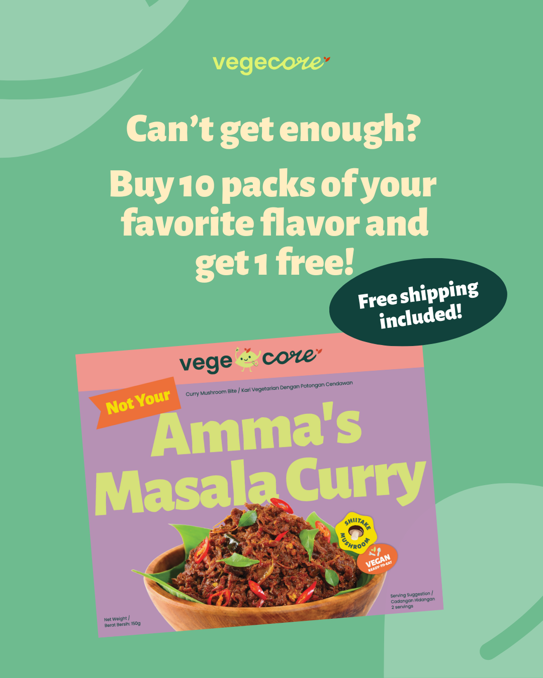 Not Your Amma's Masala Curry Fan Pack