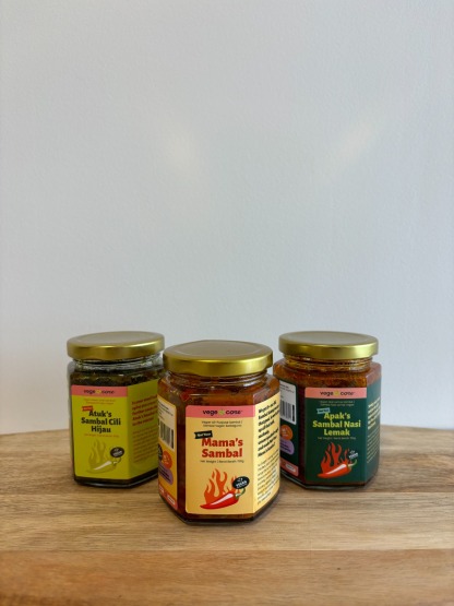 Not Your Apak's Sambal Nasi Lemak (Vegan Nasi Lemak Sambal)