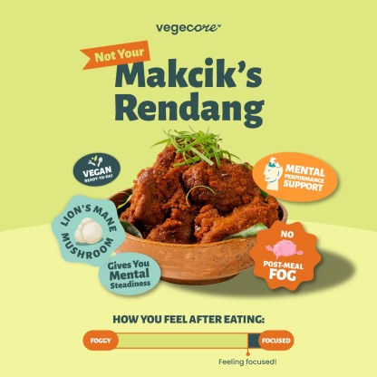 Not Your Makcik's Rendang (Vegan Lion’s Mane Rendang)