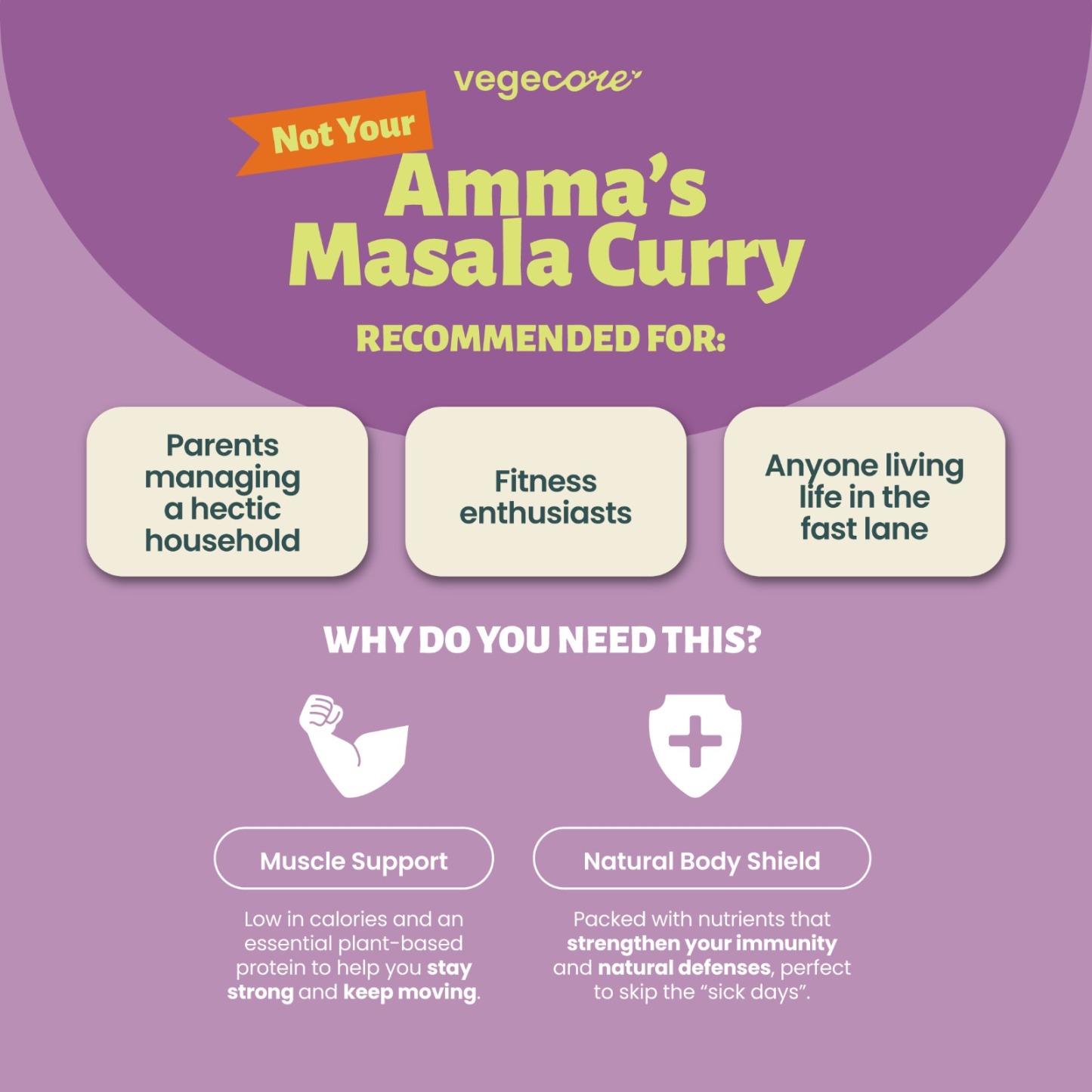 Not Your Amma's Masala Curry (Vegan Curry Mushroom Bite)