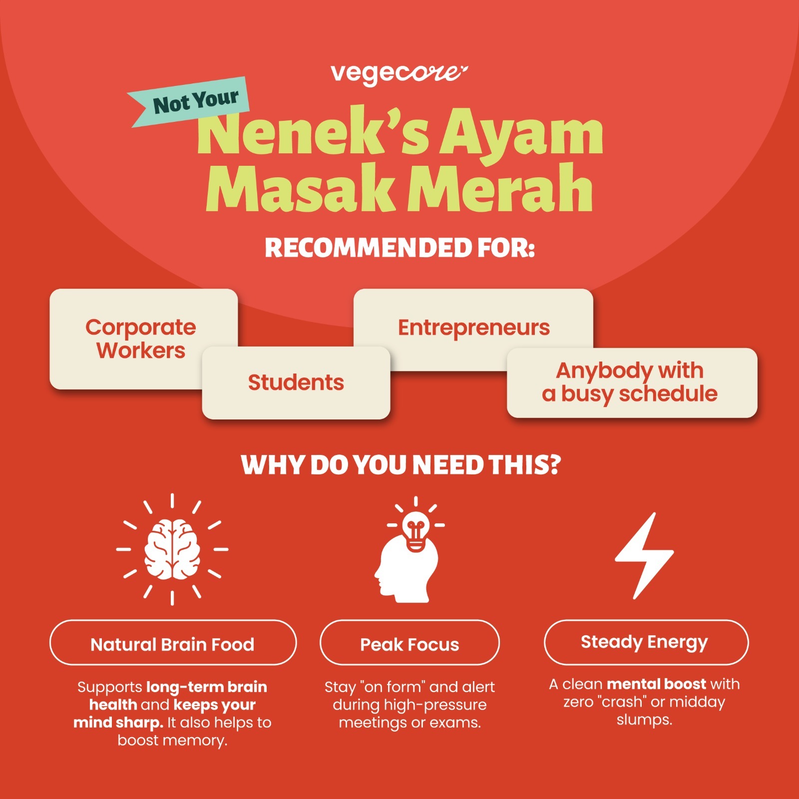 Not Your Nenek's Ayam Masak Merah (Vegan Lion's Mane Ayam Masak Merah)