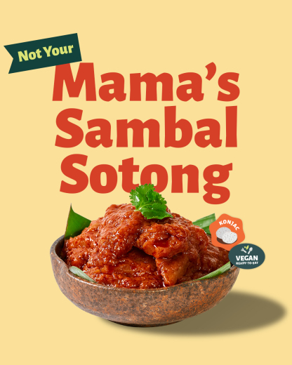 Not Your Mama’s Sambal Sotong (Plant-Based Sambal Sotong)