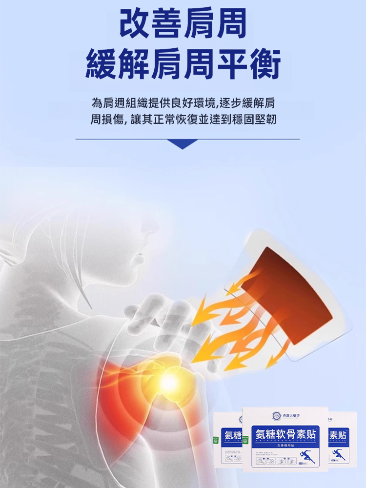 香港大藥房氨糖軟骨素貼